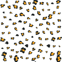 Seamless vector leopard pattern.  Trendy stylish wild gepard, leopard print. Animal print background for fabric, textile, design, advertising banner.