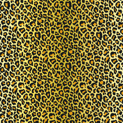 Seamless vector leopard pattern.  Trendy stylish wild gepard, leopard print. Animal print background for fabric, textile, design, advertising banner.