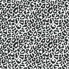 Seamless vector leopard pattern.  Trendy stylish wild gepard, leopard print. Animal print background for fabric, textile, design, advertising banner.