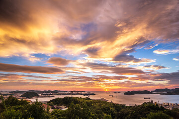長崎の夕陽