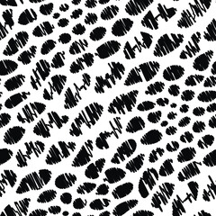 Seamless vector leopard pattern. Trendy stylish wild gepard, leopard print. Animal print background for fabric, textile, design, advertising banner.