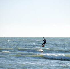 hydrofoil kiteboarding