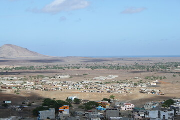 Exploring the mountains, volcanoes and coastal landscapes of the Cape Verde islands in the Atlantic of Africa