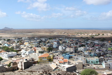 Exploring the mountains, volcanoes and coastal landscapes of the Cape Verde islands in the Atlantic of Africa