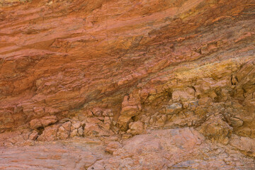 sedimentary rock surface