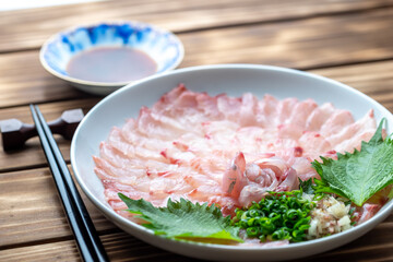 日本の刺し身　和食イメージ