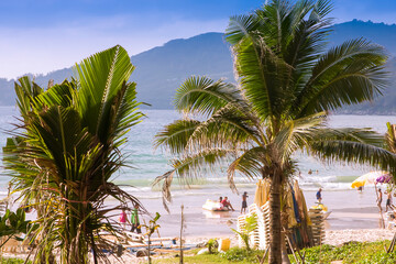 Patong Beach , Phuket, Andaman Sea, Thailand, Asia
