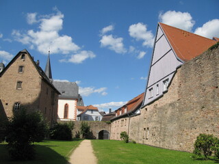 Schlossgraben bzw. Burggraben Schloss Steinau an der Straße