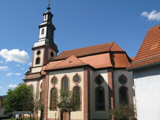Fototapeta na wymiar Reinhardskirche Steinau an der Straße in Hessen