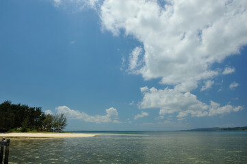 Hoga Island in Wakatobi, Indonesia.