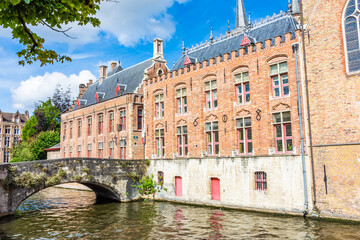 The city of Bruges in Belgium