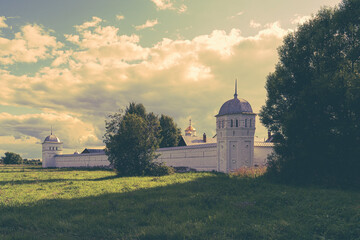 View of the historical town of Suzdal, Golden Ring of Russia
