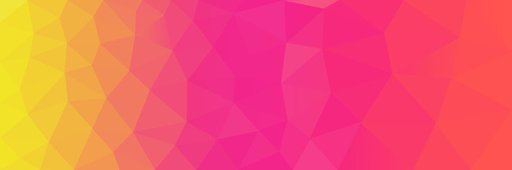 Abstract  rainbow background. Low poly background.