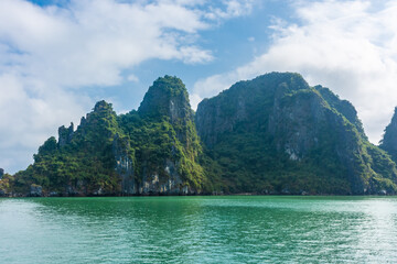 Beautiful landscape of Ha Long Bay, Vietnam