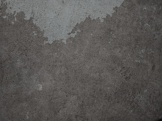 Dark cement wall background in vintage style