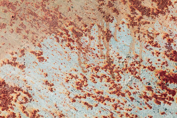 Rusty metal as an abstract background.