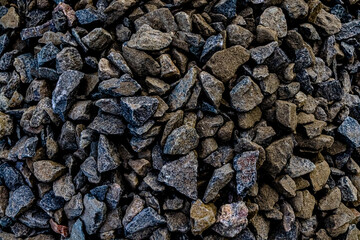 Rubble, background, stones