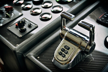 Close Up Shot Of Luxury Boat Controls