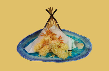 Shrimp tempura, Japanese style fried shrimp