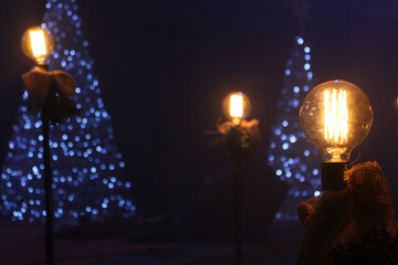 candles in the church