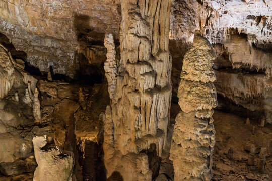 Beautiful Jura natural underground caves France