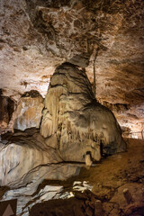 Beautiful Jura natural underground caves France