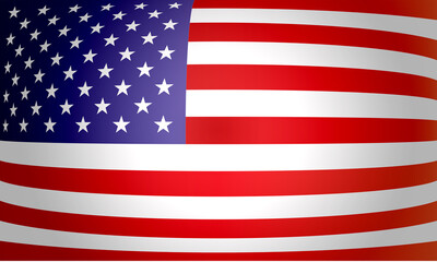 Bandera de los Estados Unidos de América.