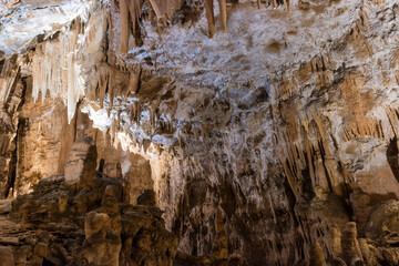 Beautiful Jura natural underground caves France