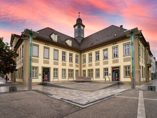 Naklejka premium Göppingen Baden-Württemberg Deutschland Fachwerk Umgebindehaus Stuttgart