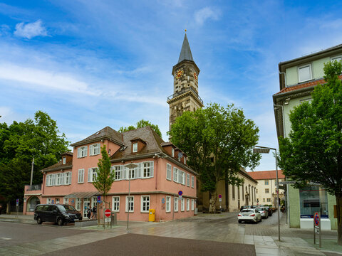 G&ouml;ppingen Baden-W&uuml;rttemberg Deutschland Fachwerk Umgebindehaus Stuttgart