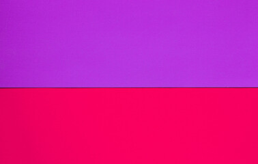 solid bright background half pink half purple
