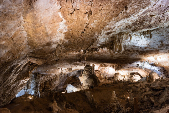 Beautiful Jura natural underground caves France