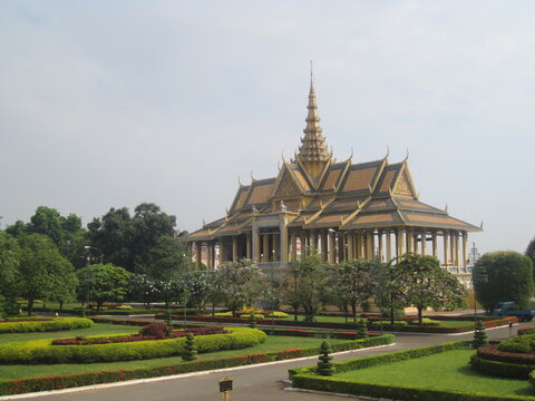 The capital of Cambodia Phnom Penh and the prisons and killing fields of the Khmer Rouge rule, Asia