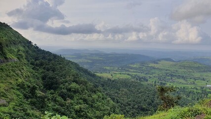 landscape with clouds