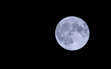 Blue Moon on Halloween Day 2020 also called a hunters moon