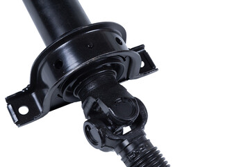 Universal joint (cardan shaft), isolated on a white background