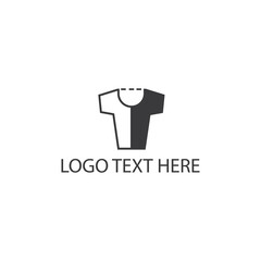 Letter t creative logo illustration t-shirt design template vector