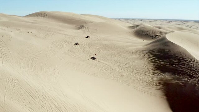 ATVs on Imperial Sand Dunes Yuma Arizona