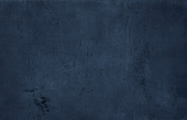 Dark blue wall grunge background