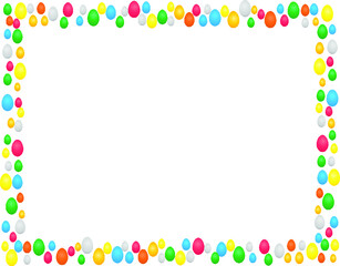 baloon frame vector