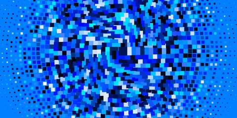 Light BLUE vector background with rectangles.