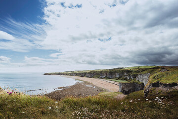 Nose's Point Local Nature Reserve Walk - Seaham County Durham Blast Beach