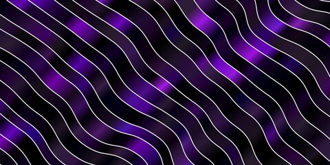 Dark Pink vector template with lines.