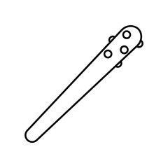 cudgel icon element of weapon icon for mobile concept and web apps. Thin line cudgel icon can be used for web and mobile. Premium icon on white background