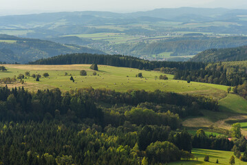 landscape in the mountains