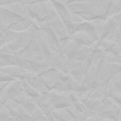 White vintage and old looking crumpled paper background. Retro cardboard texture. Grunge paper for drawing. Ancient book page. Present wrapping.