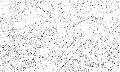 Rough black and white texture vector. Distressed overlay texture. Grunge background. Abstract textured effect. Vector Illustration. Black isolated on white background. EPS10