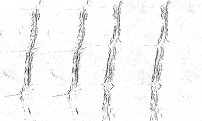 Rough black and white texture vector. Distressed overlay texture. Grunge background. Abstract textured effect. Vector Illustration. Black isolated on white background. EPS10