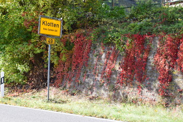 Ortseinfahrt Klotten