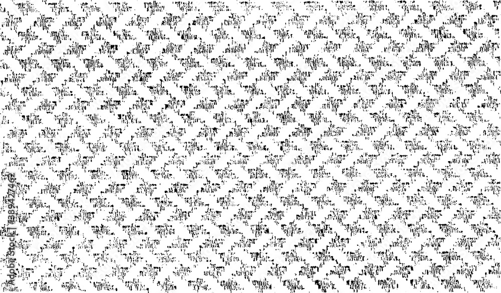 Poster vector fabric texture. distressed texture of weaving fabric. grunge background. abstract halftone ve